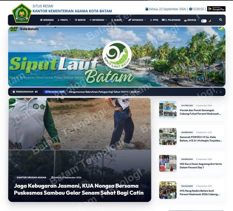 Web Portal Kantor & Sekolah