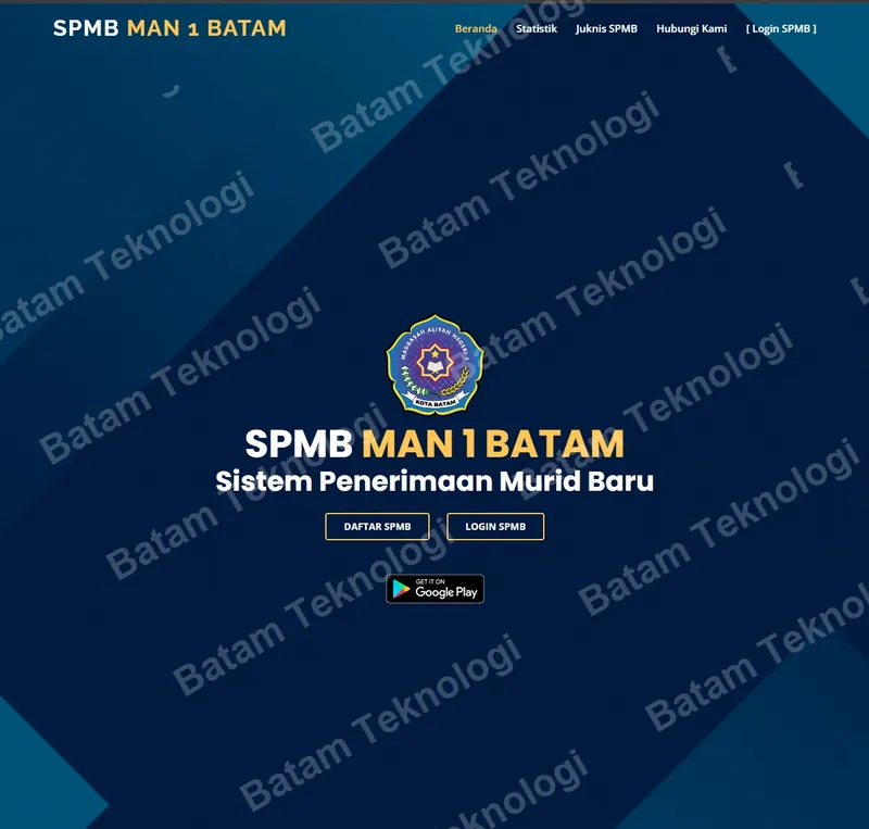 Aplikasi PPDB Sekolah